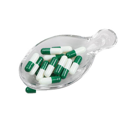 High quality green vegetable Empty Hard Capsules empty capsule size 00 0 1 2 3 4