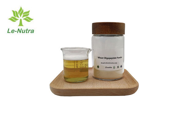 Водорастворимый веган 80% 85% пшеничный олигопептидный порошок для волос